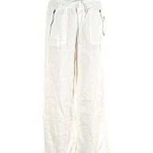 Althleta white linen pants